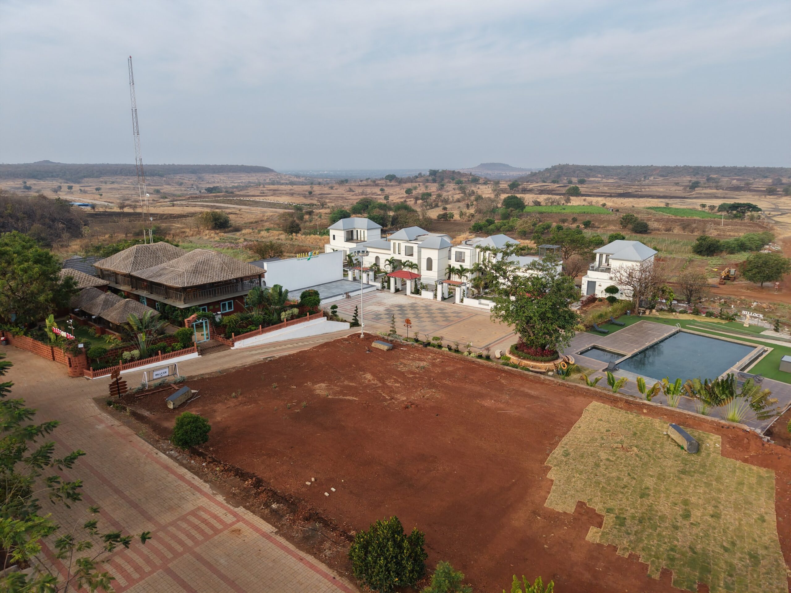 Pool villa night Hillock