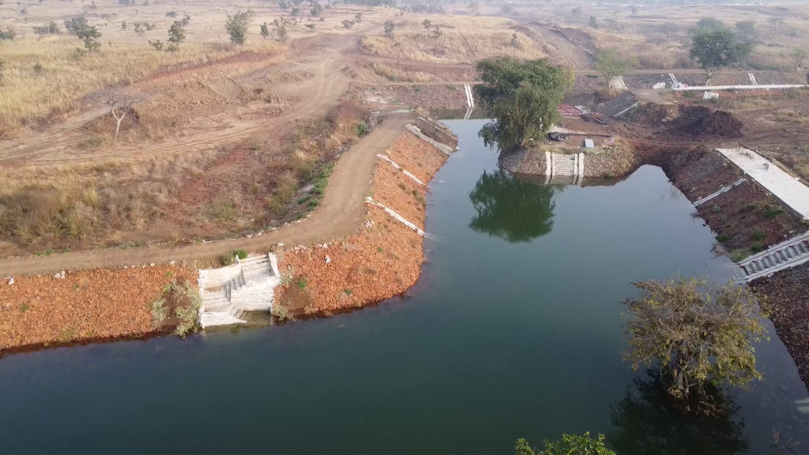 Boating lake Hillock Vikarabad